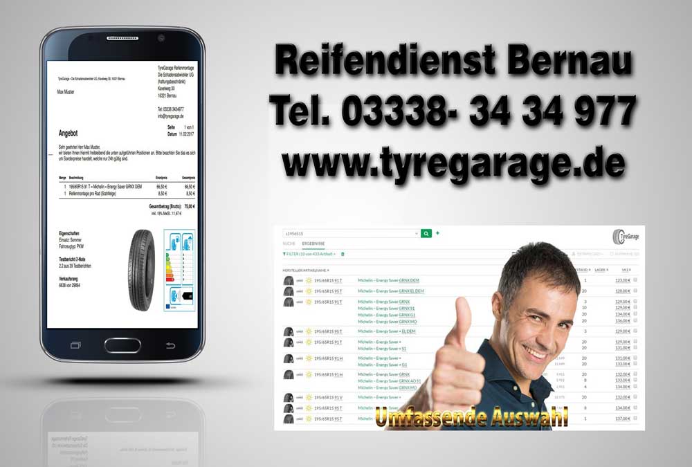Reifen aufziehen Bernau